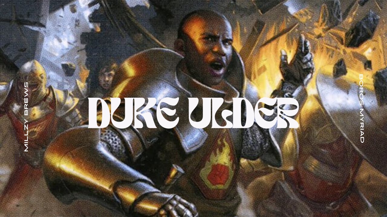 Duke Ulder Ravengard | Myriad | Commander EDH Deck Tech #mtgtarkir #mtgcommander