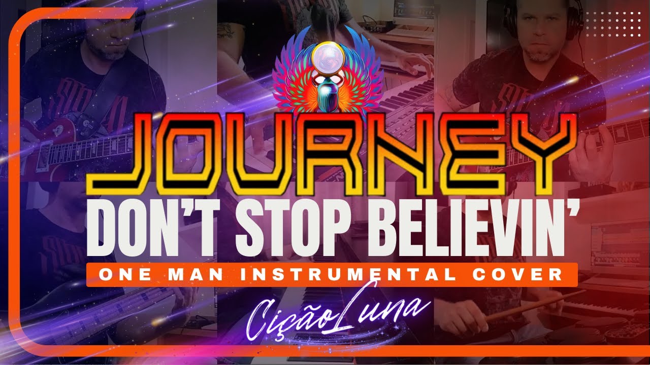 Don't Stop Believin' - Journey | One Man Instrumental Cover • Voice on Piano