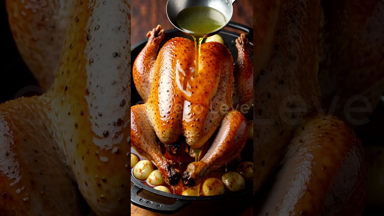 O Segredo da Pele Crocante 🍗✨ #Receita