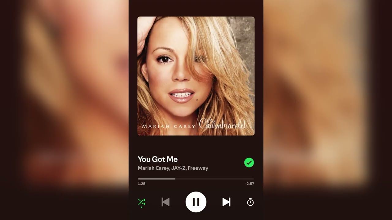 Why does Mariah sound pitched down on the album version of this song? 😭