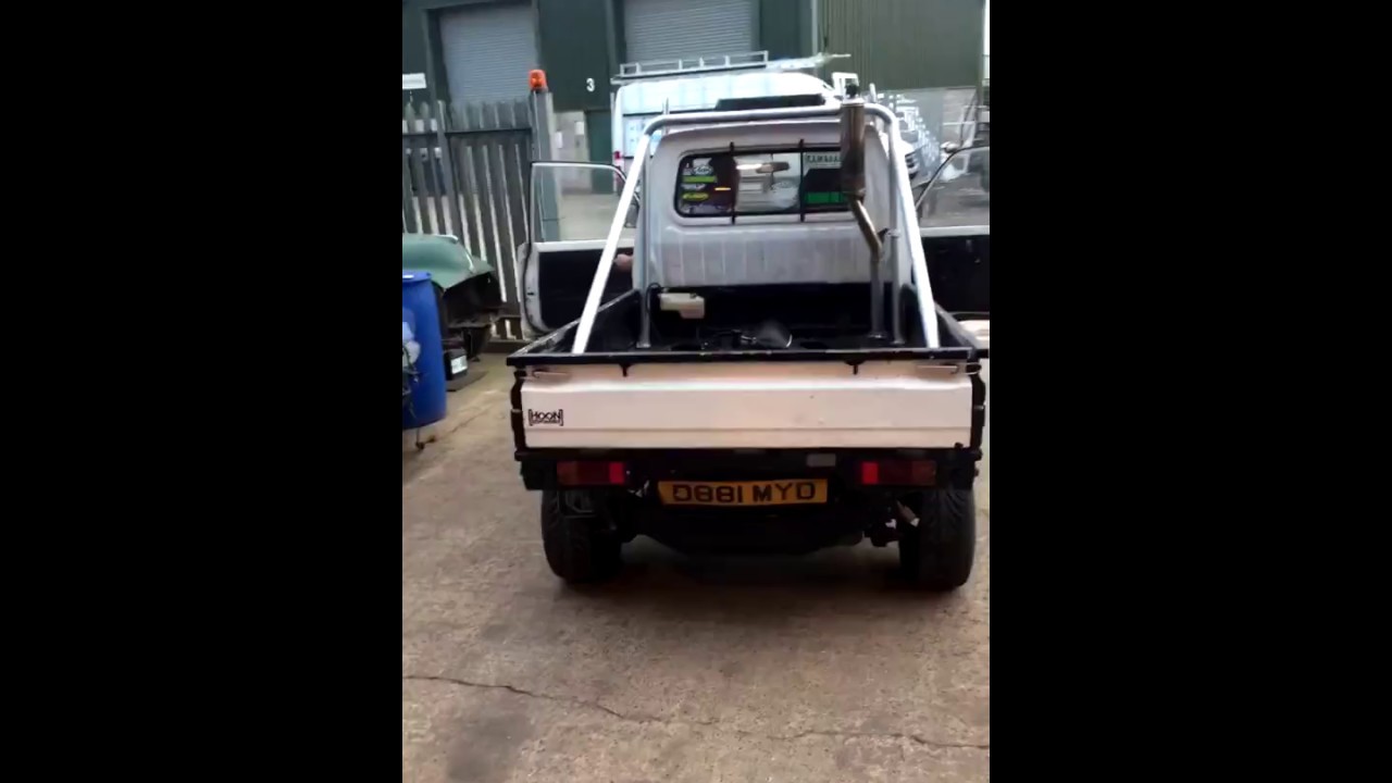 Zx10 powered Bedford rascal super bike powered
