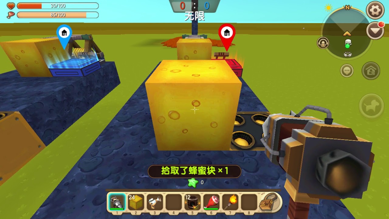 【木鱼】迷你世界：幸运方块大冒险，上吧迅猛龙！