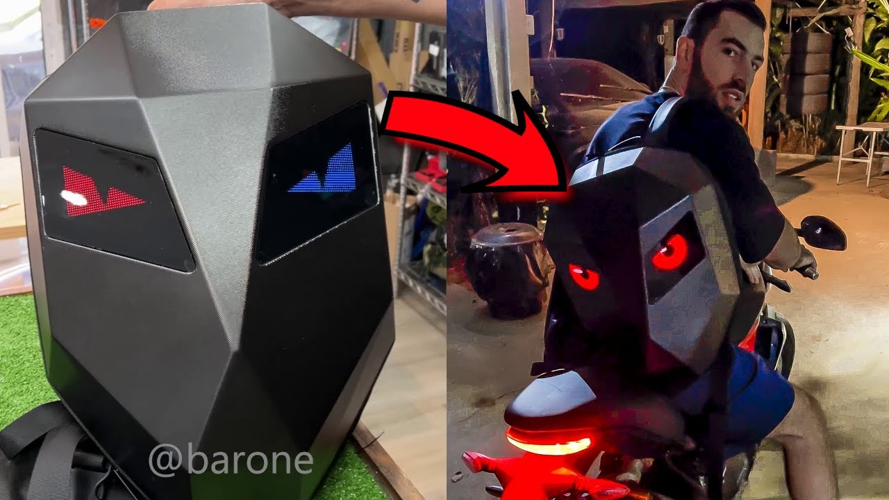 Essa mochila biônica dos motoboys japoneses é BIZARRA! 😱🇯🇵