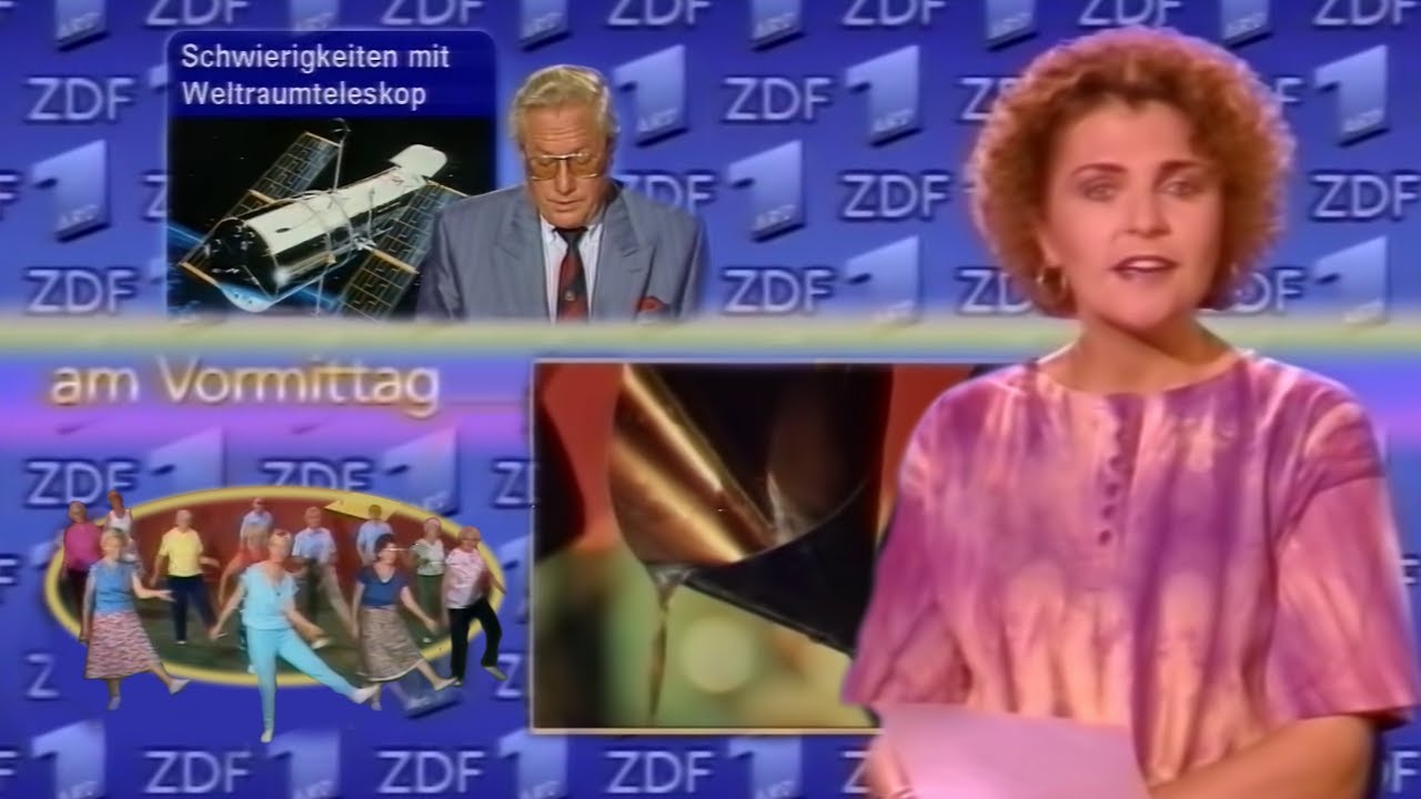 ARD ZDF Vormittagsprogramm Ansage, Heute, Pausenfilm etc. (28.06.1990)