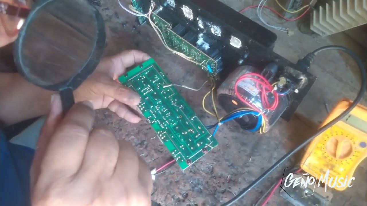 Como REPARAR AMPLIFICADOR DE una BOCINA ACTIVA o AMPLIFICADA