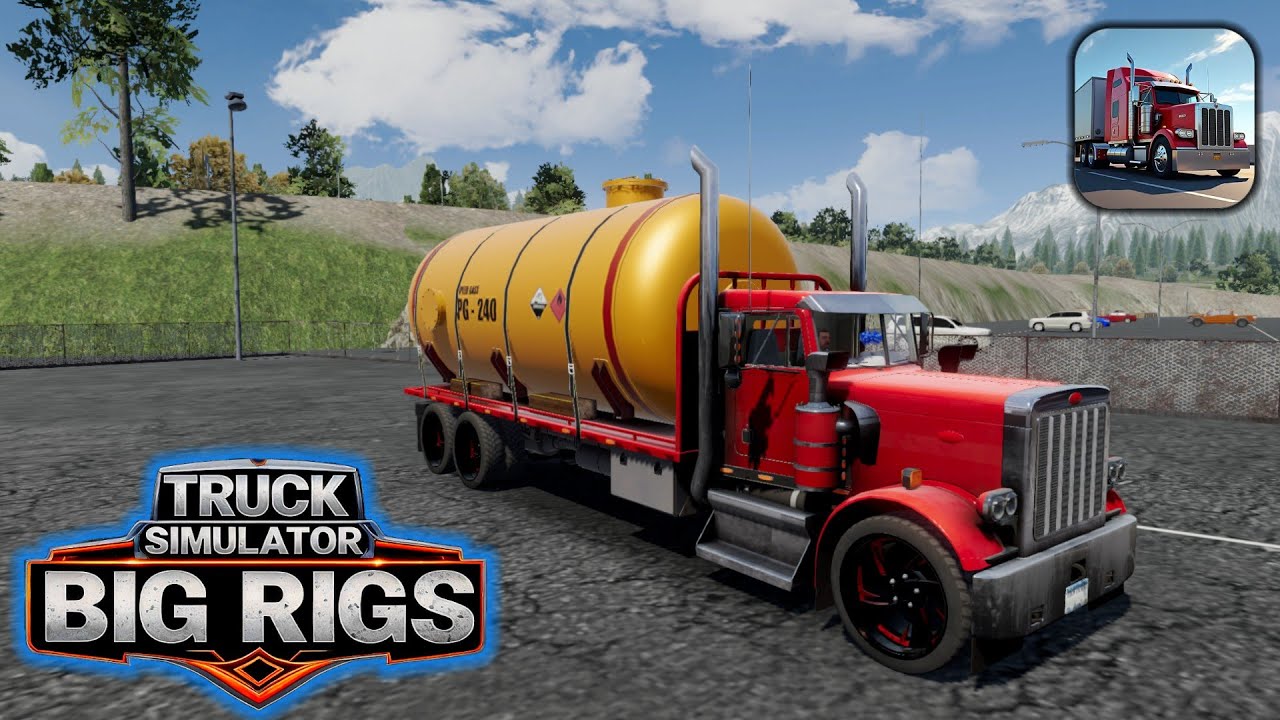 Truck Simulator Big Rigs Peterbilt A59-F Gameplay (Android,ios)