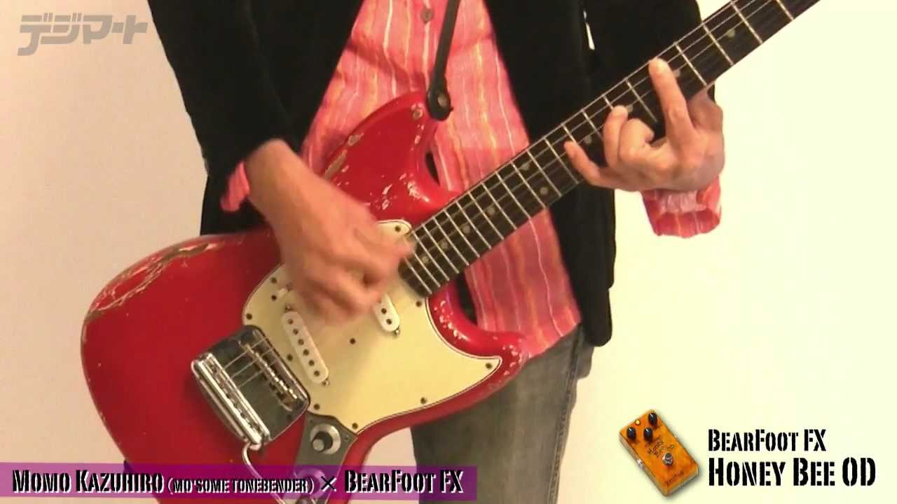 百々和宏×BearFoot FX〜歪みエフェクター4機種を百々和宏が試奏！