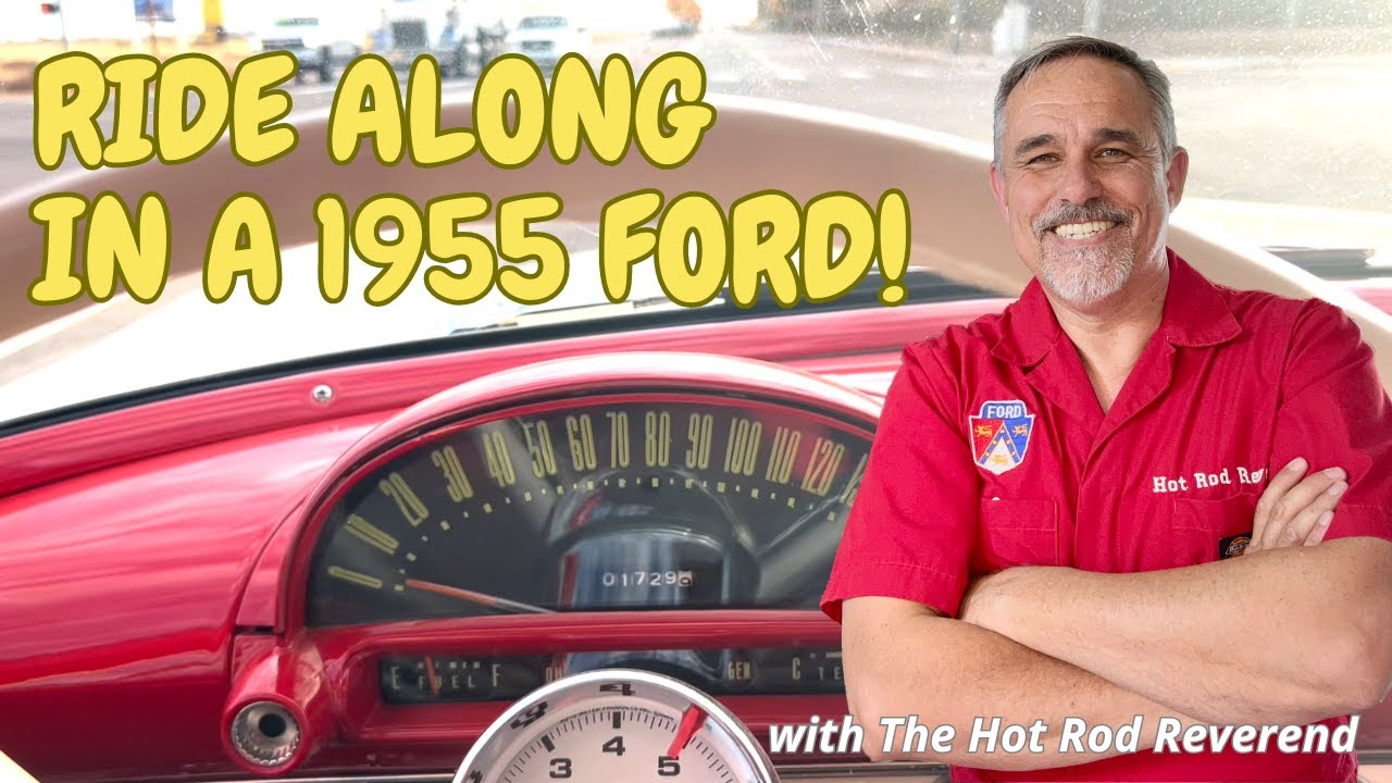Take a Ride in a Daily Driver 1955 Ford Fairlane!