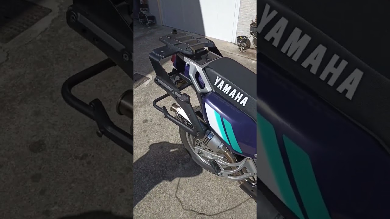 Yamaha XTZ 750 Super T&egrave;n&egrave;r&egrave; sound with msr exhaust
