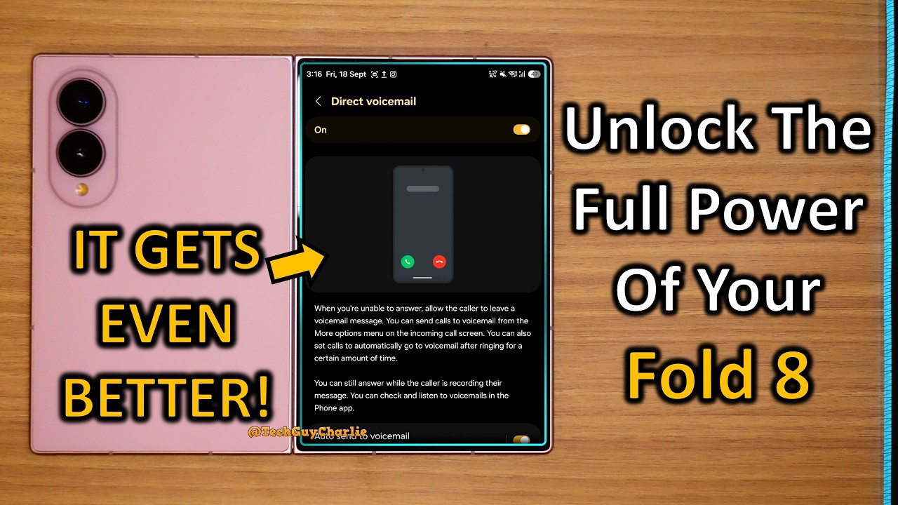 Make Full Use Of Your Fold 8 With These Incredible Tweaks 🔥✔️
