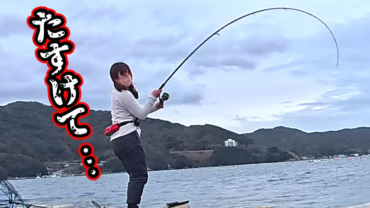 ショアジギで特大の青物が掛かり過去一テンパる