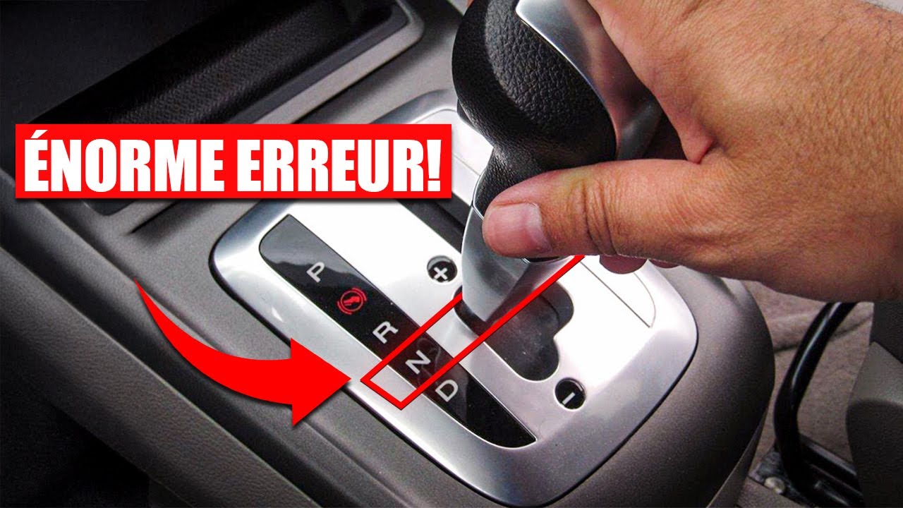 NE Faites Jamais Cela Dans Une Voiture AUTOMATIQUE : C’est Une ERREUR GRAVE