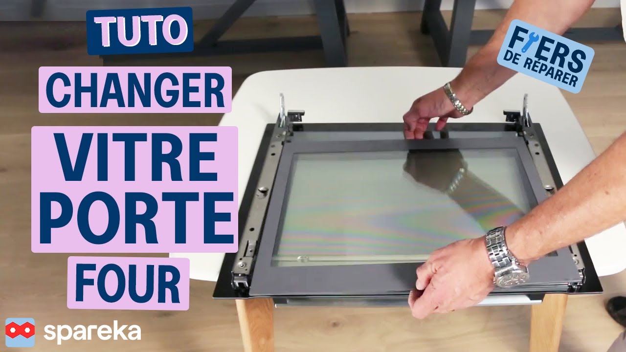 Comment démonter et remplacer la vitre d'un four ?