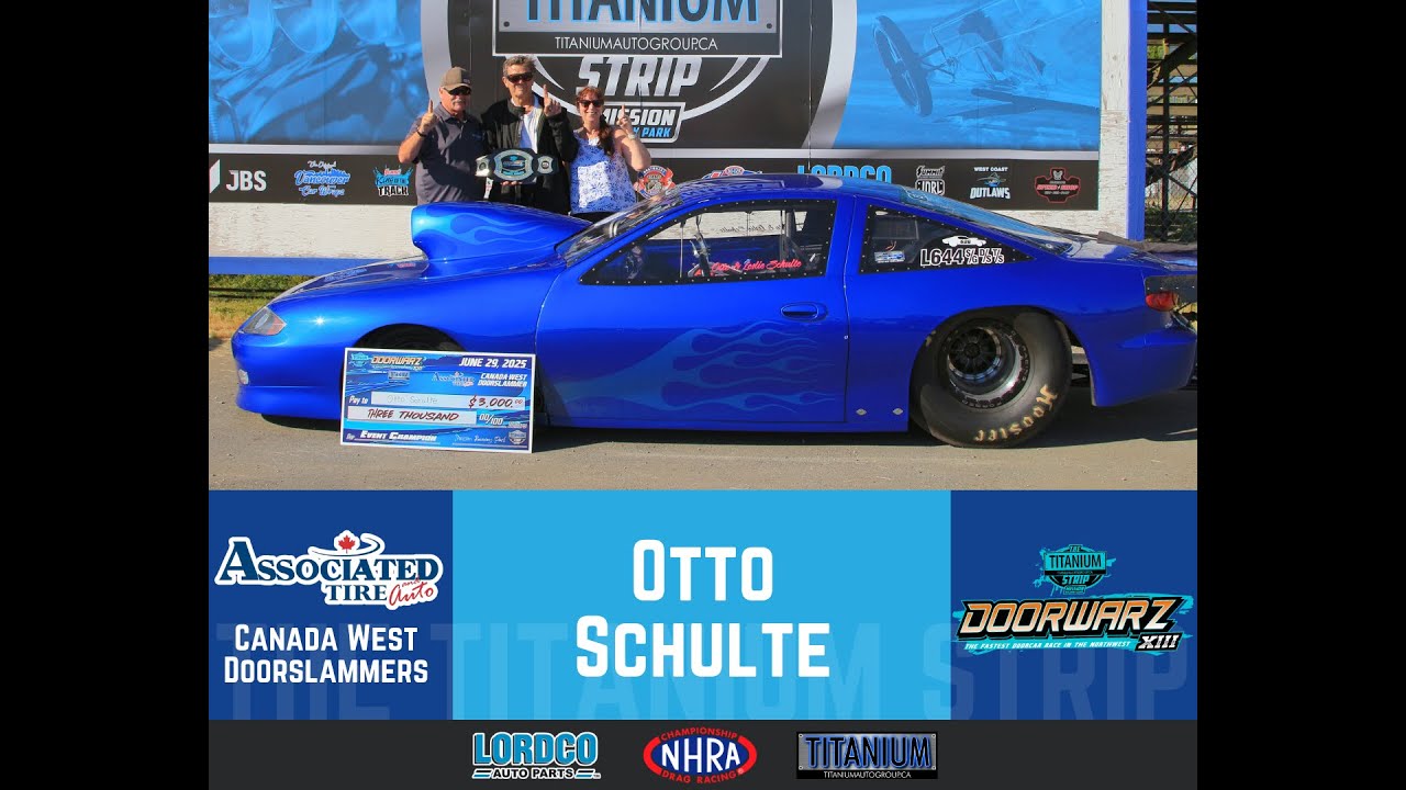Otto Schulte - Canada West Doorslammers Winner - Doorwarz XIII at Mission Raceway Park