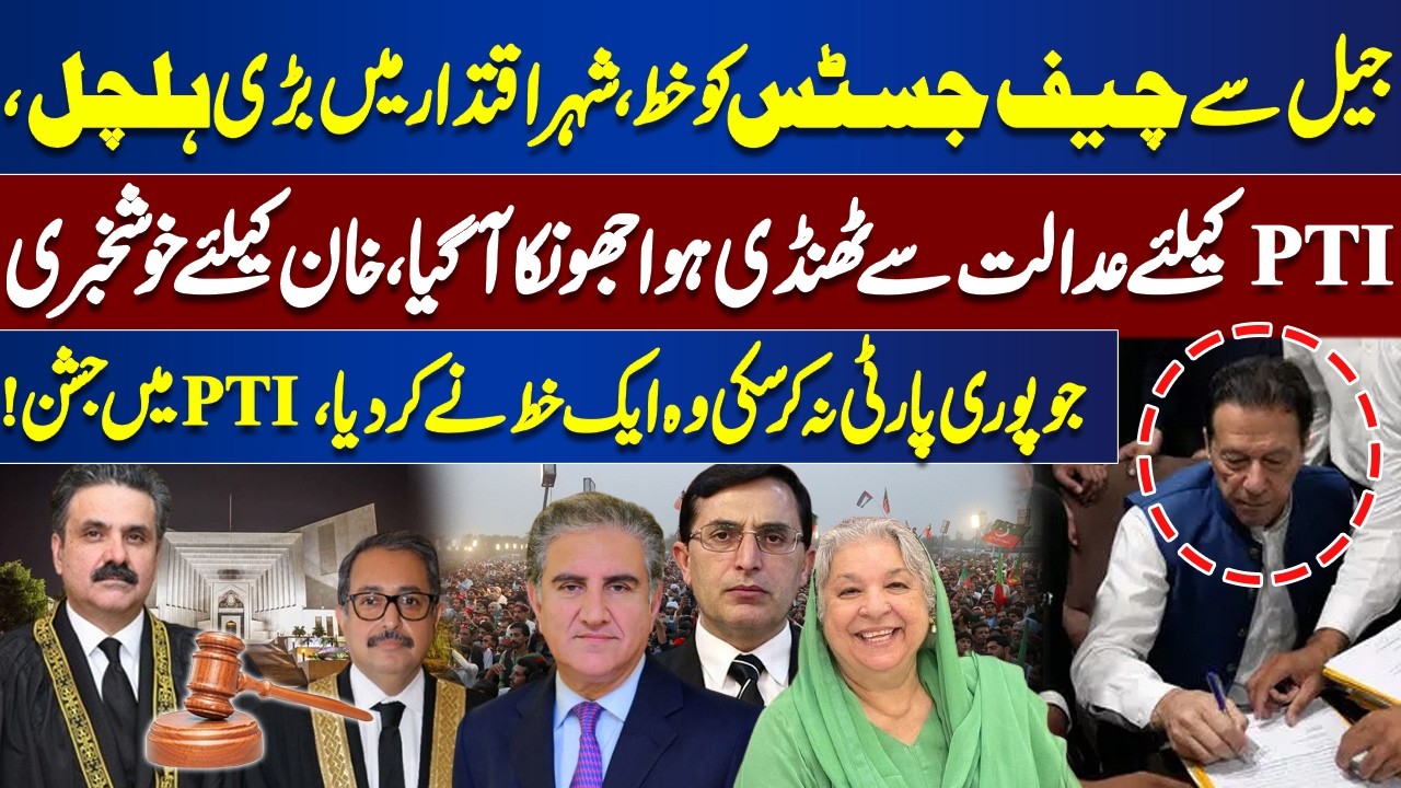 Letter from Jail to the Chief Justice Sparks Political Storm in the Capital | Nuqta Nazar