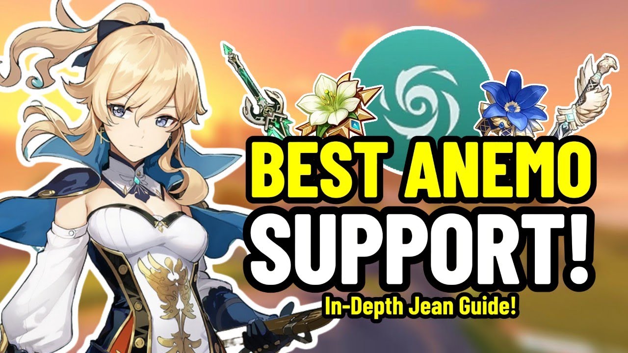 Jean is the best Anemo Support!  |  Jean build guide - Talents, Artifacts, Weapons, and Teams!