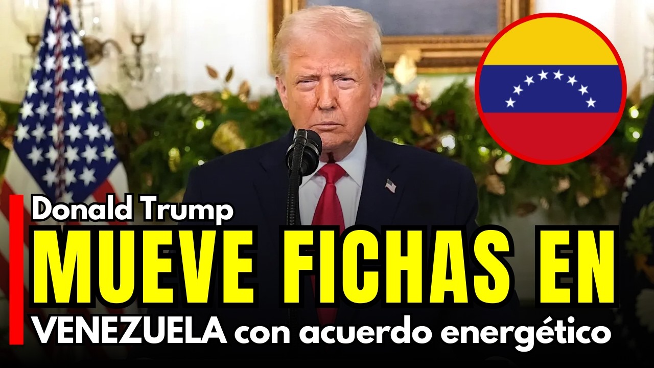 Donald Trump MUEVE FICHAS en Venezuela