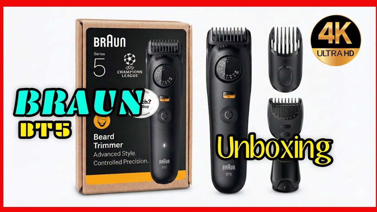 Braun Beard Trimmer | Braun BT5 series | Braun Beard Trimmer Unboxing | Budget Gadgets 
