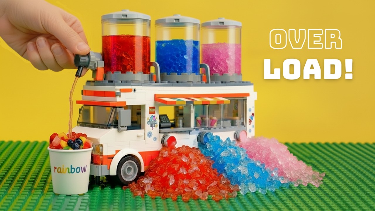 I Built a LEGO Ice Truck… But It Created an INSANE Ice Overload!