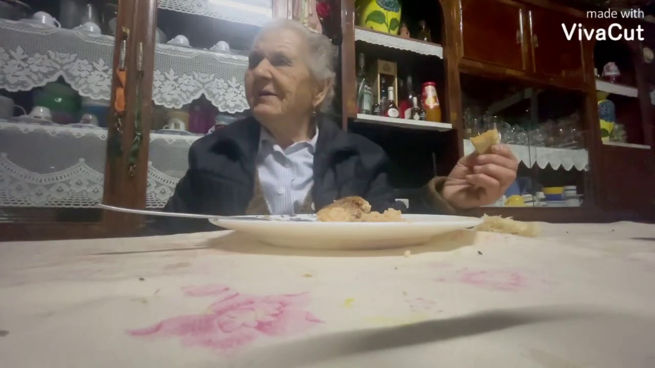 Vovó viral e o rio