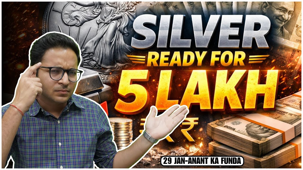 Silver ready for 5 lakh? | Nifty before Budget 2026 analysis | Silver vs Gold vs Copper | 