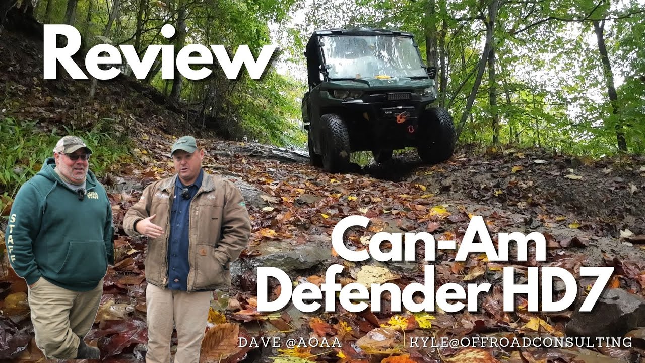 Dave & Kyle Review the Can-Am Defender HD7, @Off Road Consulting