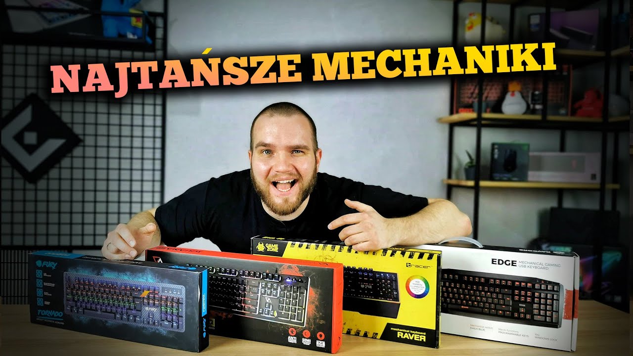 NAJTAŃSZE KLAWIATURY MECHANICZNE