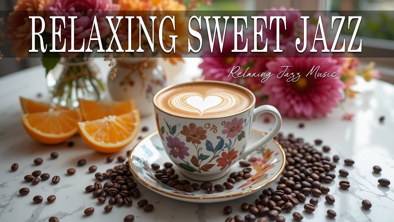 Relaxing Sweet Jazz ☕ Bossa Nova background for Studying, Working & Relaxing