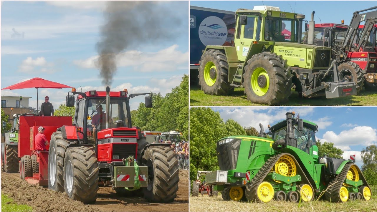 Trecker Treck Wendeburg 2024! - Sound Pur! - [Case, Fendt, MB Trac, John Deere, New Holland]