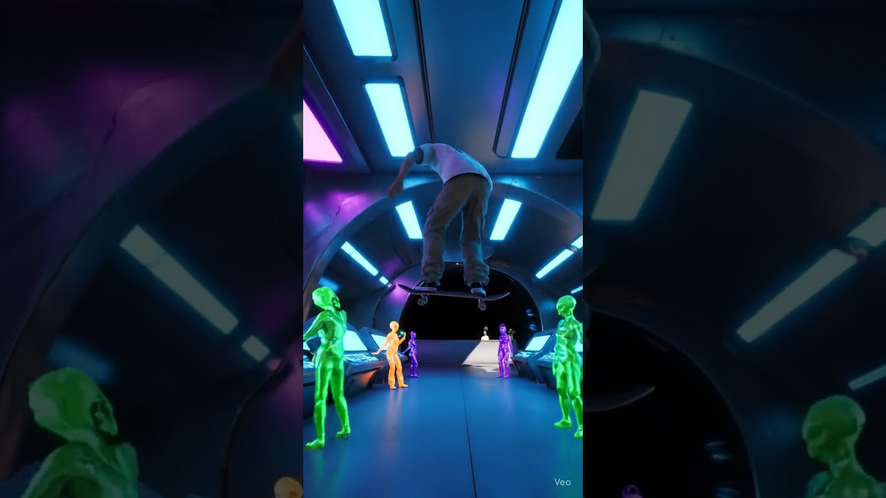 Skate 4&rsquo;s Secret UFO Easter Egg Revealed! #skate4 #skateboarding #shorts #easkate #ai #viralgaming