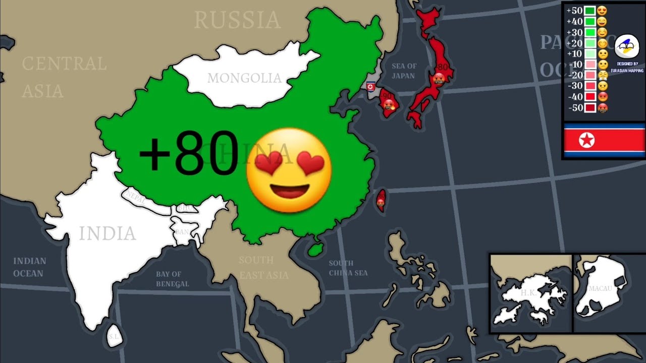 Relations between North Korea and other countries of the world