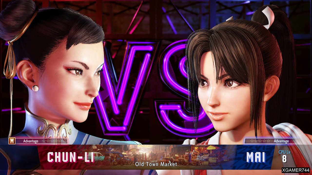 Street Fighter 6 - Chun-Li Vs. Mai (LEVEL 8)