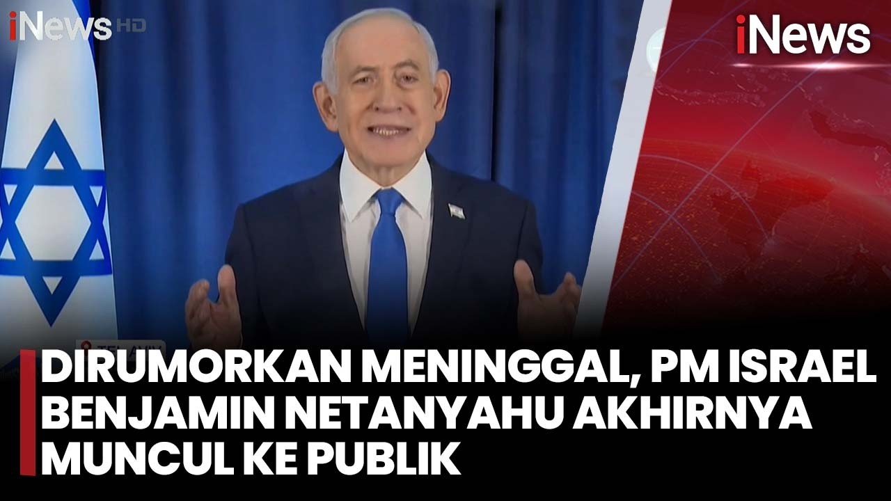 Dirumorkan Meninggal, PM Israel Benjamin Netanyahu Akhirnya Muncul ke Publik | iNews Sore 13/3