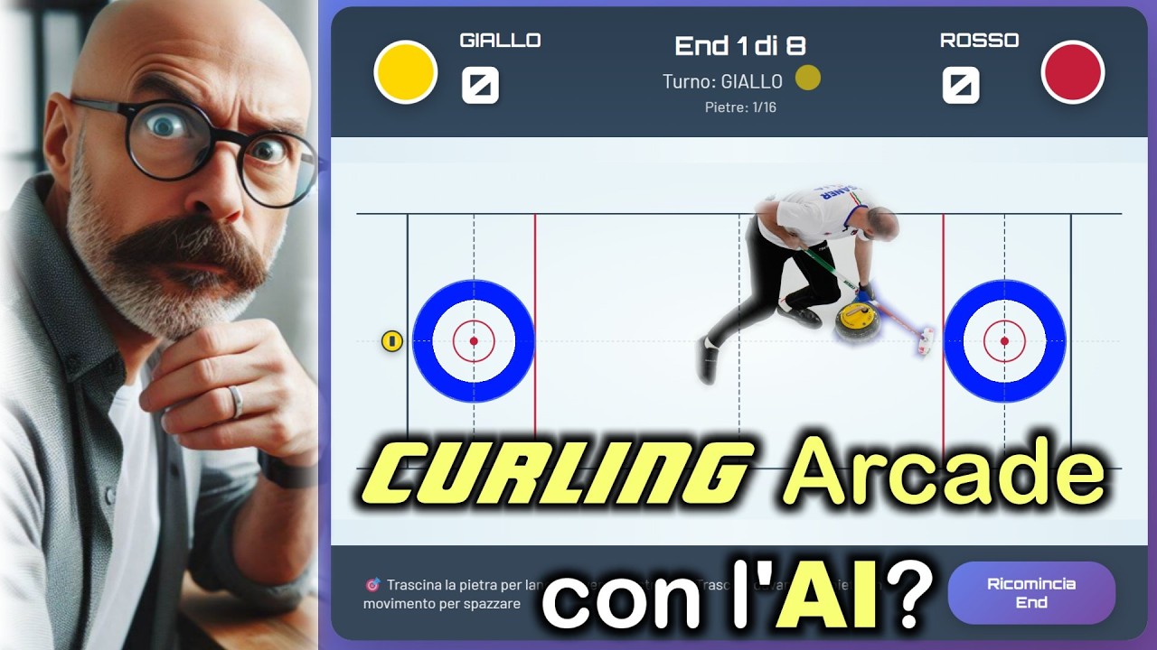 L'IA crea un Curling Arcade? / Intelligenza Artificiale 
