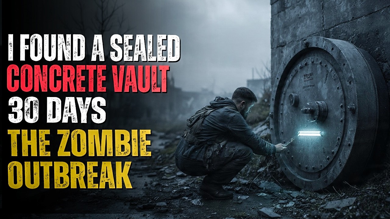 I Found a Sealed Concrete Vault 30 Days After the Zombie Outbreak Began | creepypasta