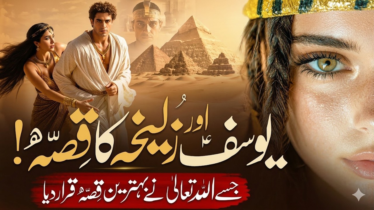 حضرت یوسف کی کہانی  خوبصورت قصہHazrat Yousaf As Aur Zulekha Ka Waqia | Prophet Yousaf | l Anbiya