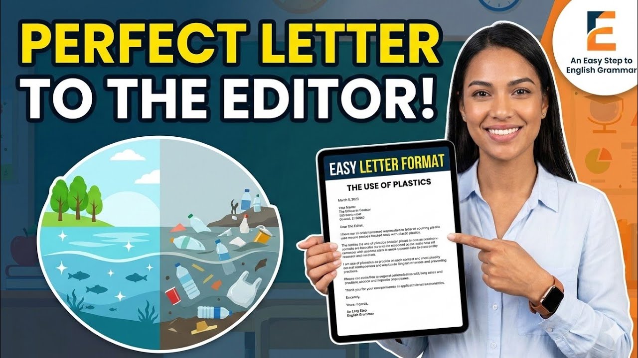 LETTER to The EDITOR: about the use of plastics 
