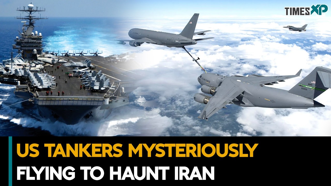 U.S. Tankers Mysteriously Flying To Haunt Iran| Iran-Israel War