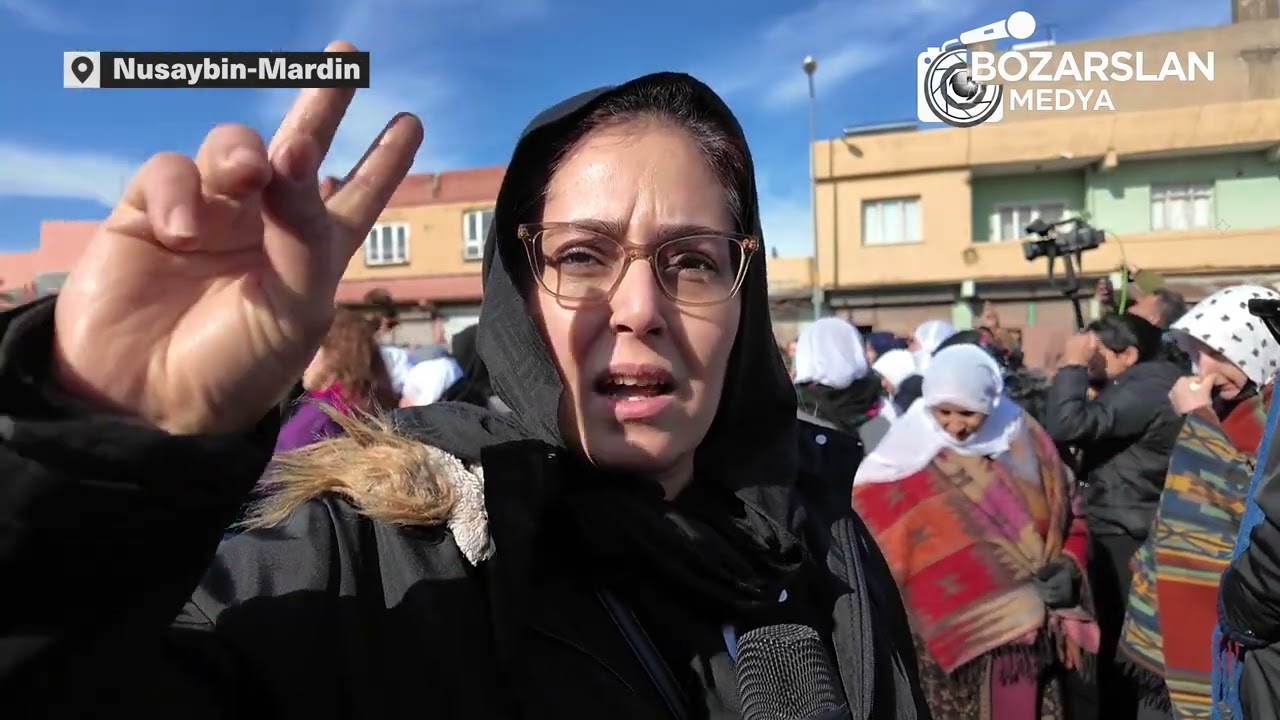 DEM Parti’den Nusaybin’de grup toplantısı  Sınırın sıfır noktasından Rojava’ya destek eylemi