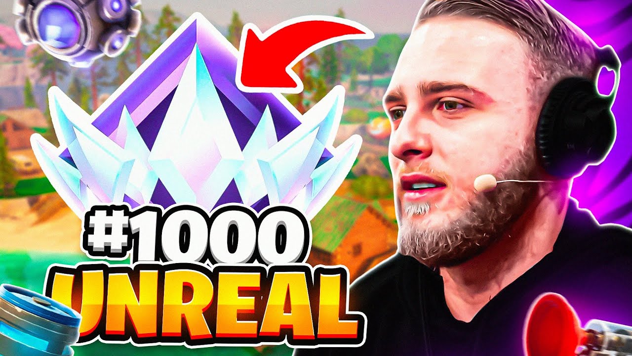 On RUSH le TOP 1000 UNREAL sur la nouvelle Saison en RELOAD (les games de fou)