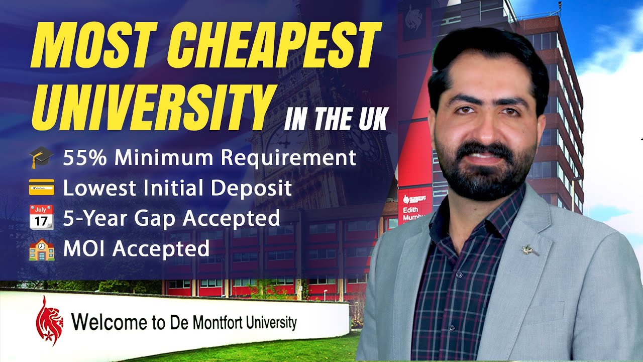 Pakistani Students Can NOW Study At De Montfort University UK Without IELTS