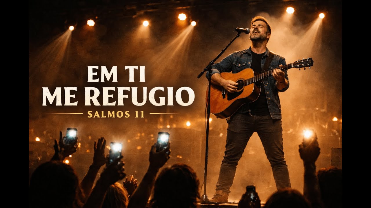 SALMOS 11 — EM TI ME REFÚGIO | Louvor Intenso (Acústico)
