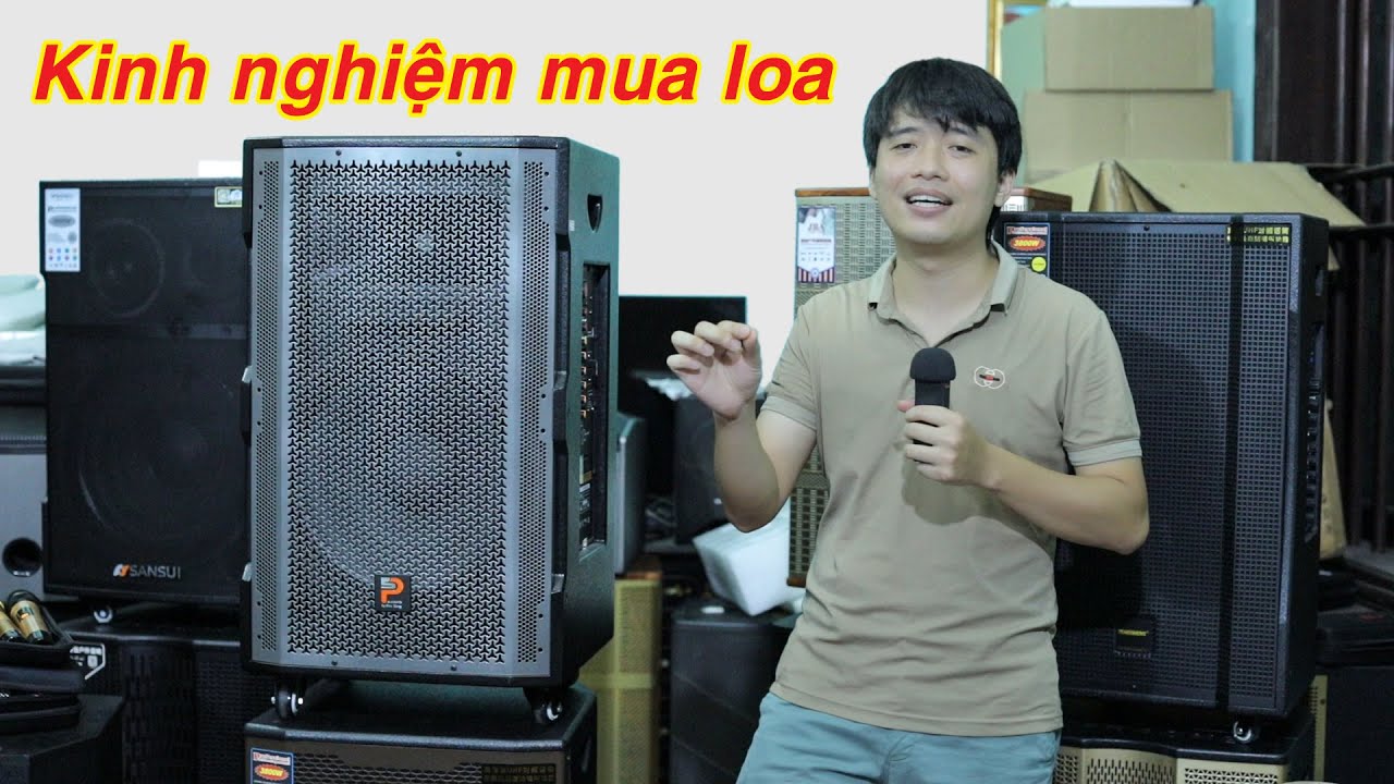 Kinh nghiệm mua loa kéo - Xem để mua được chiếc loa ưng ý nhất