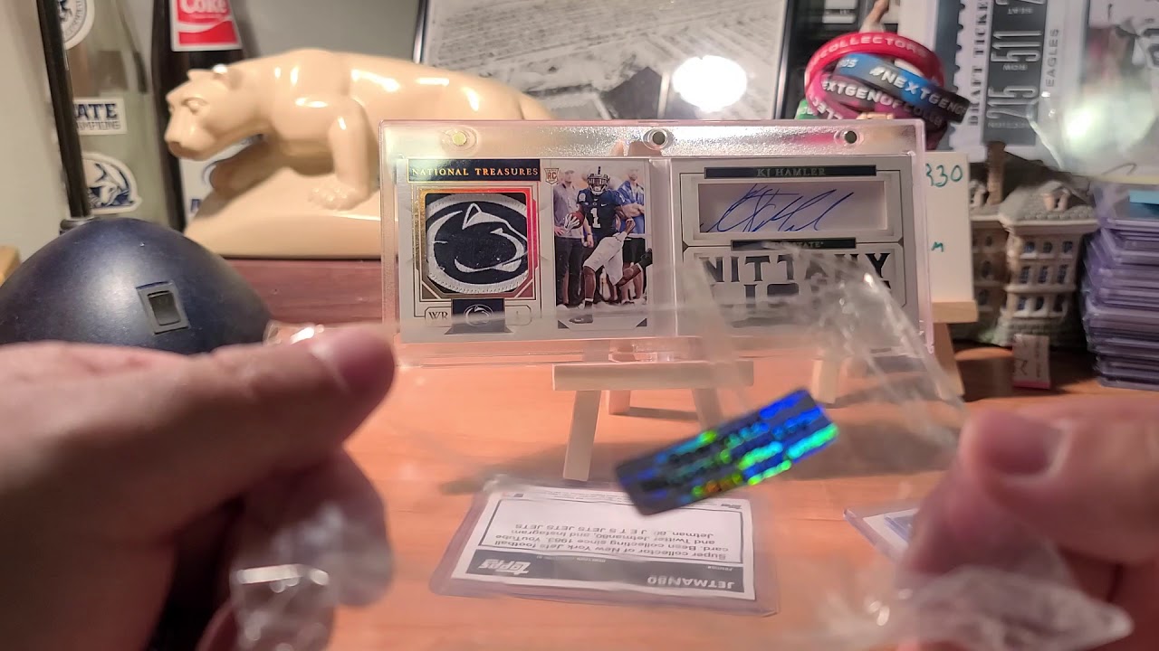 Penn state Nittany lion head logo booklet patch auto mailday!