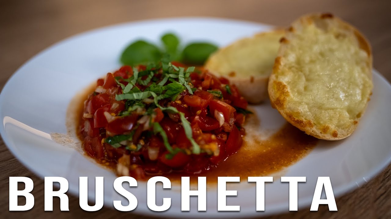 BRUSCHETTA i mój pomysł na szybką przekąskę.