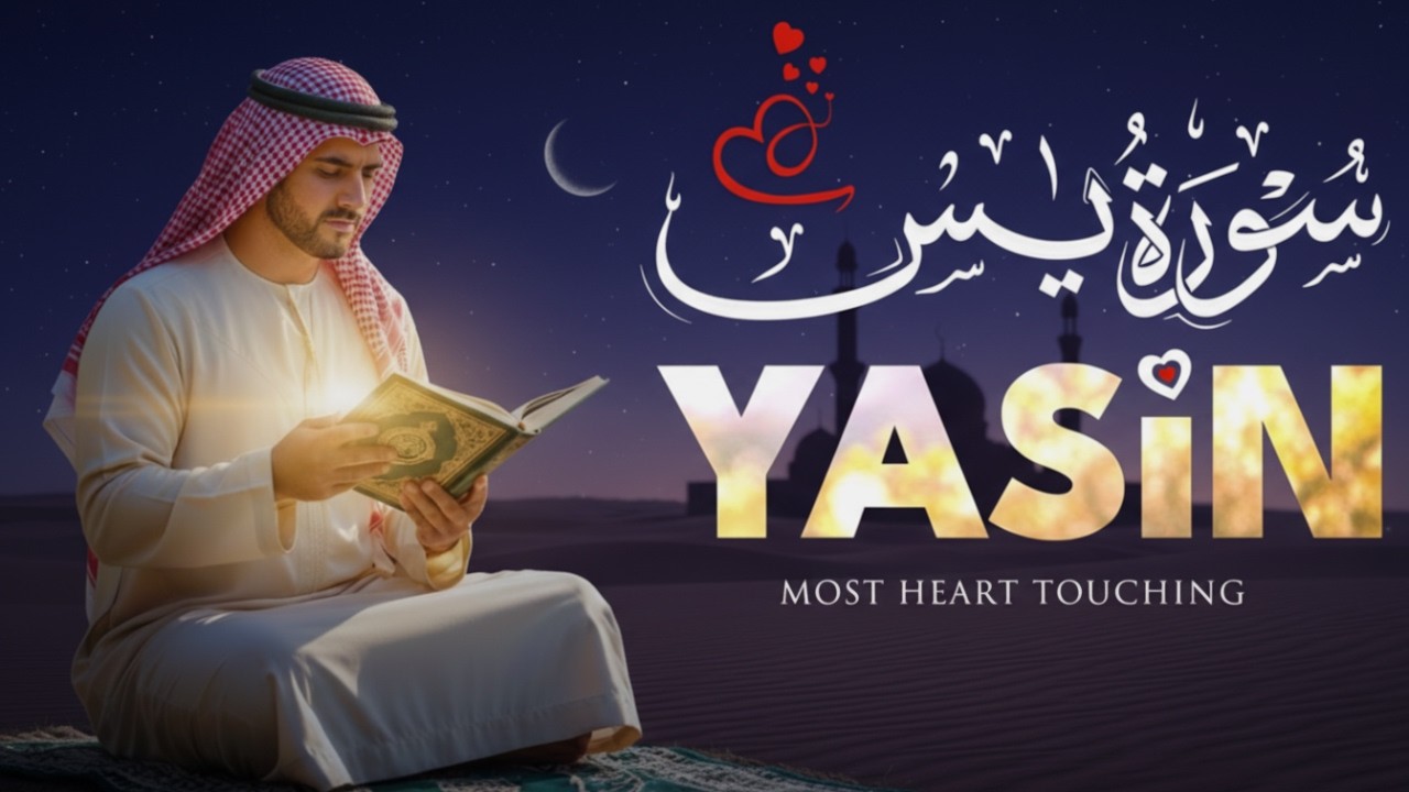 Listen Before Sleep - Surah Yasin Recitation for Peace, Love & Healing 😴