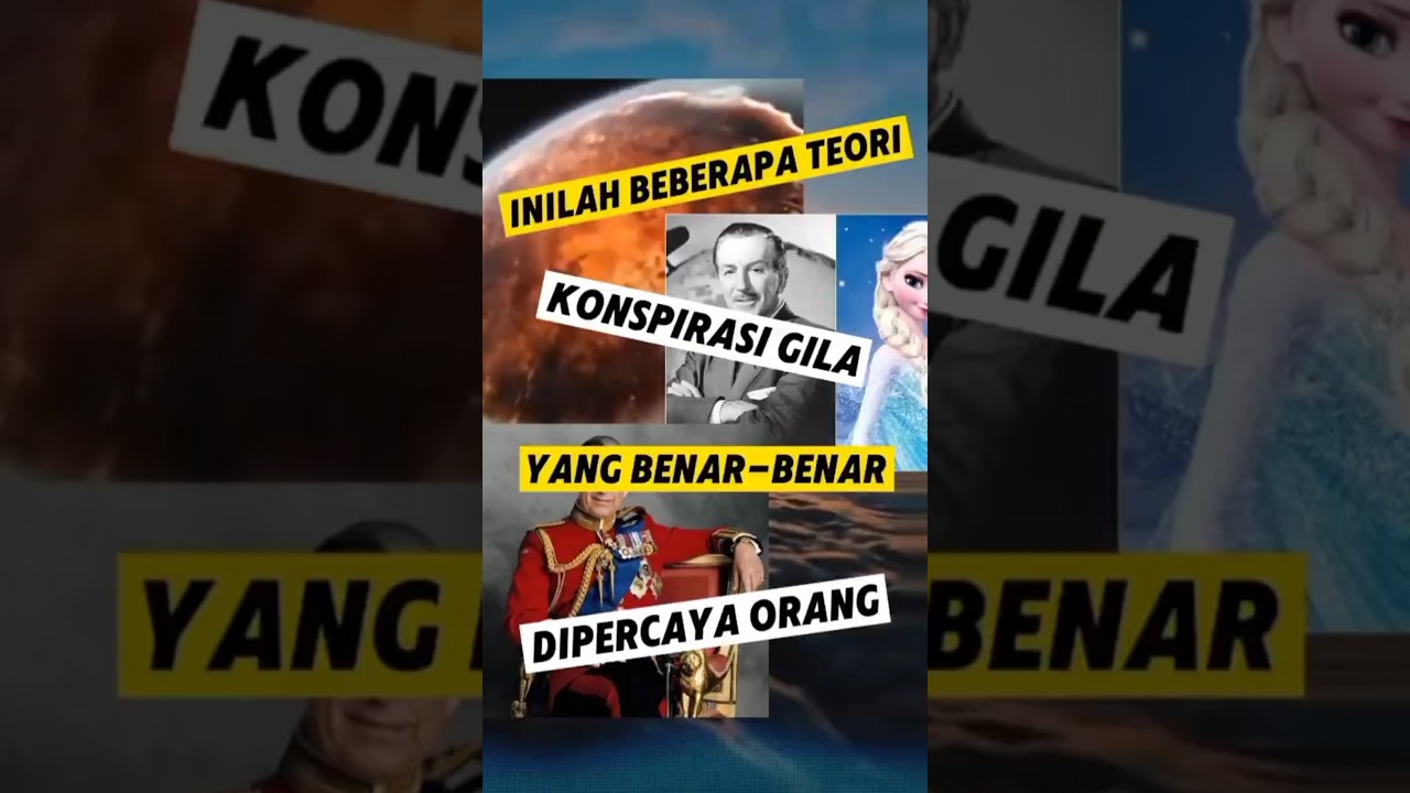 Inilah beberapa teori konspirasi dunia #teorikonspirasi #shorts #shortviral #infounik