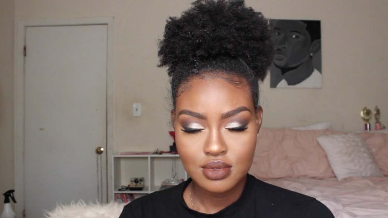 Smokey Eye and Brown Lips Tutorial