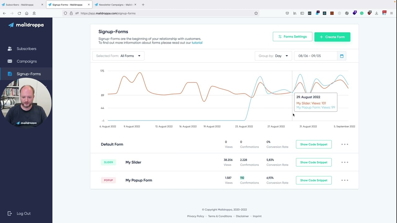 How to grow your audience and revenue with Maildroppa
