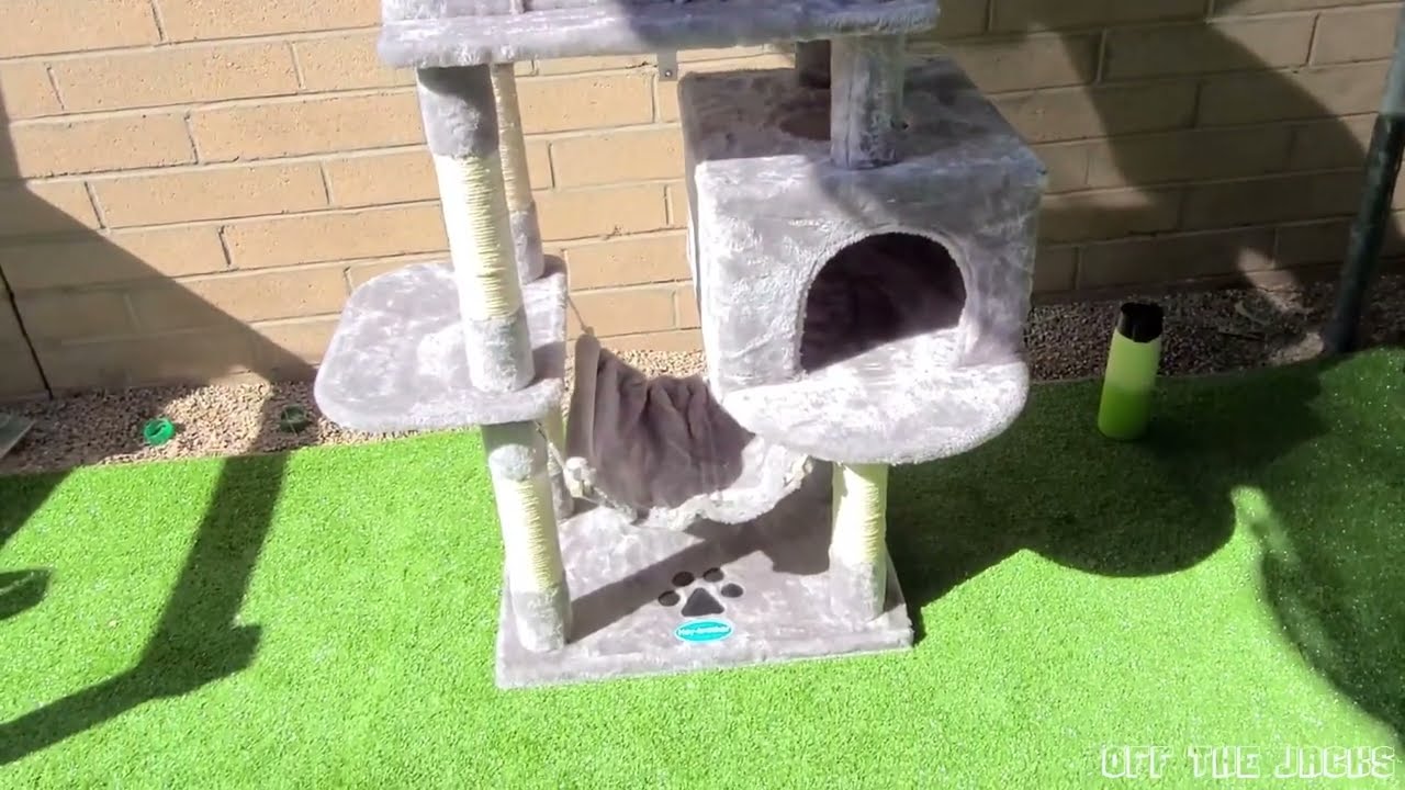 Hey bro Extra Large Multi Level Cat Tree Condo Furniture Review, Hey Brother Cat Tree